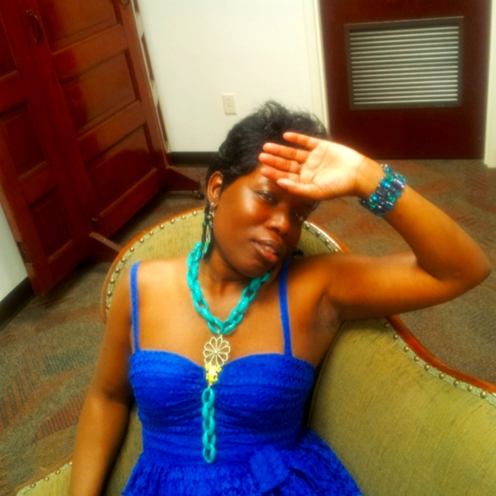 Turquoise  Green Chunky Necklace Set